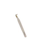 Lash Tweezers with Featherd Grip