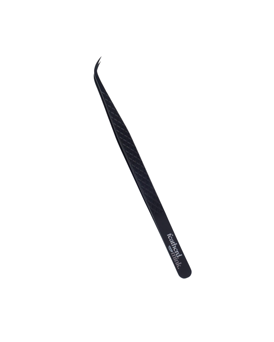 Lash Tweezers with Featherd Grip