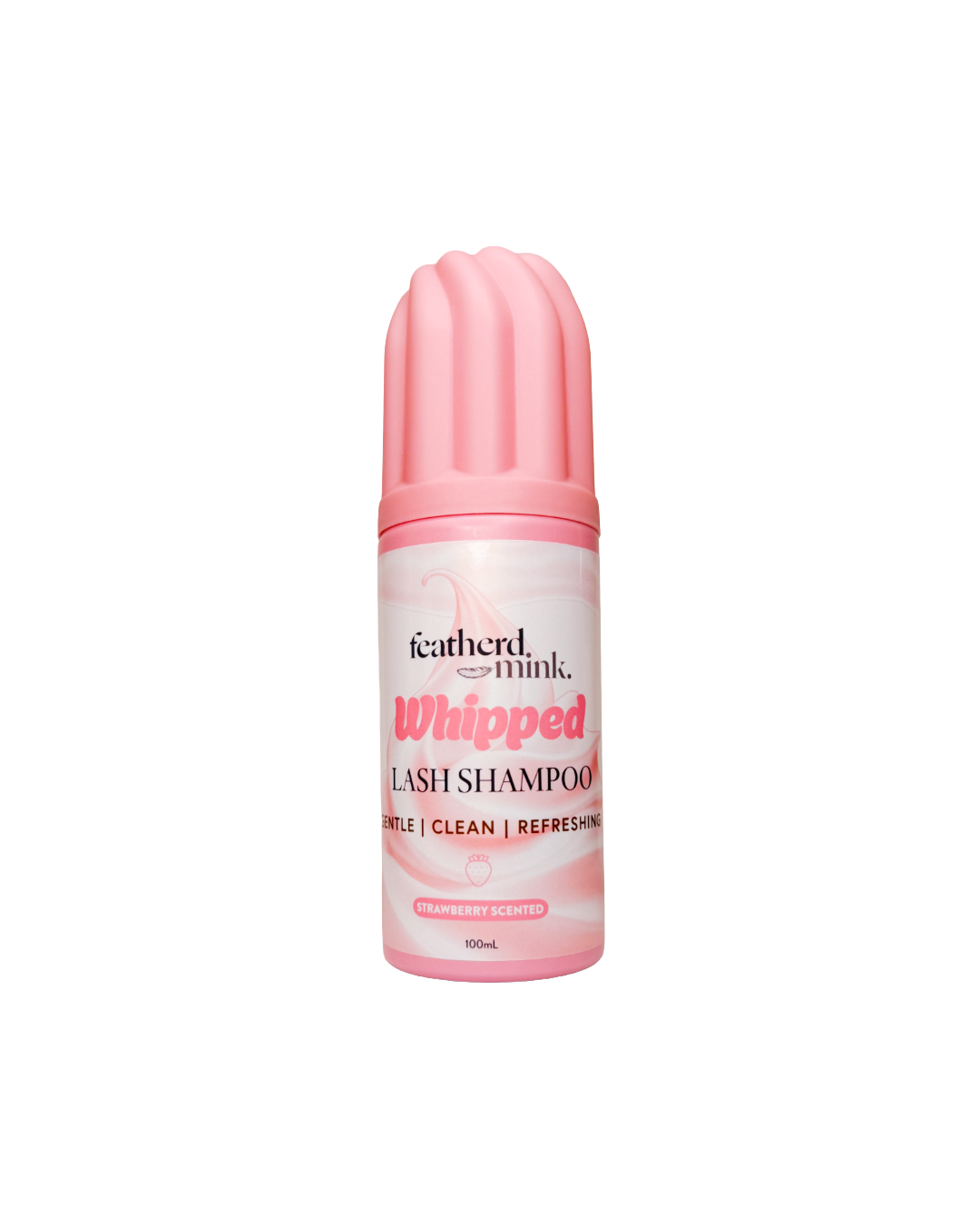 Whipped Strawberry Lash Shampoo - Free Brush